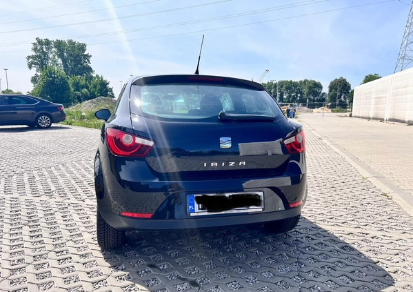 Seat Ibiza cena 16900 przebieg: 155753, rok produkcji 2010 z Łódź małe 92